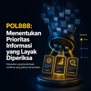 POL888: Menentukan Prioritas Informasi yang Layak Diperiksa